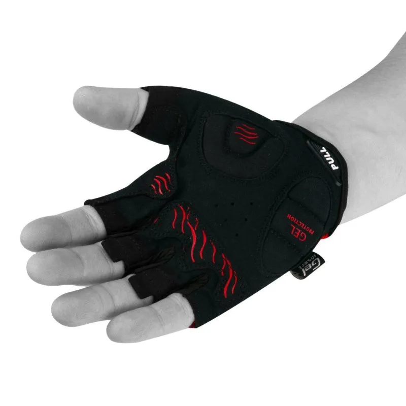 Велорукавички PowerPlay 5013 D Червоні XS фото товара