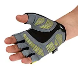 Велорукавички PowerPlay 5004 D Жовті L фото товару