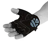 Велорукавички PowerPlay 5024 D Чорно-жовті L фото товару