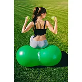 Мяч-горіх для фітнесу PowerPlay 4004 (100*50см) Зелений + насос фото товару