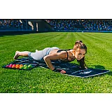 Килимок для фітнесу і йоги складний PowerPlay 4013 (180*60*0.6) Чорний фото товара