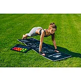 Килимок для фітнесу і йоги складний PowerPlay 4013 (180*60*0.6) Чорний фото товара