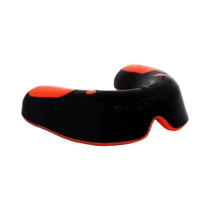 Капа боксерська PowerPlay 3315 SR Оранжево-Чорна LEMON фото товару