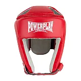 Боксерський шолом турнірний PowerPlay 3084 червоний M фото товару