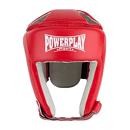 Боксерський шолом турнірний PowerPlay 3084 червоний XL