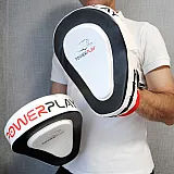 Лапи боксерські PowerPlay 3042 Чорно-Білі PU [пара] фото товару