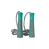 Скакалка PowerPlay 4206 сіро/мятна фото товара