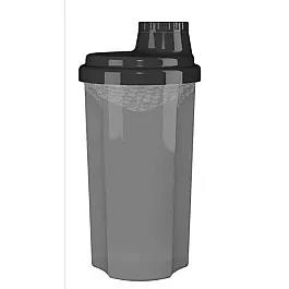 Шейкер спортивний SHAKERSKY 700 ml Transparent Smoked