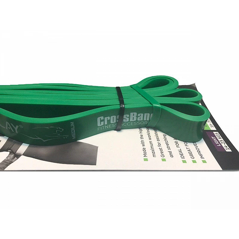Резина для тренировок PowerPlay 4115 Green(16-32kg) фото товара