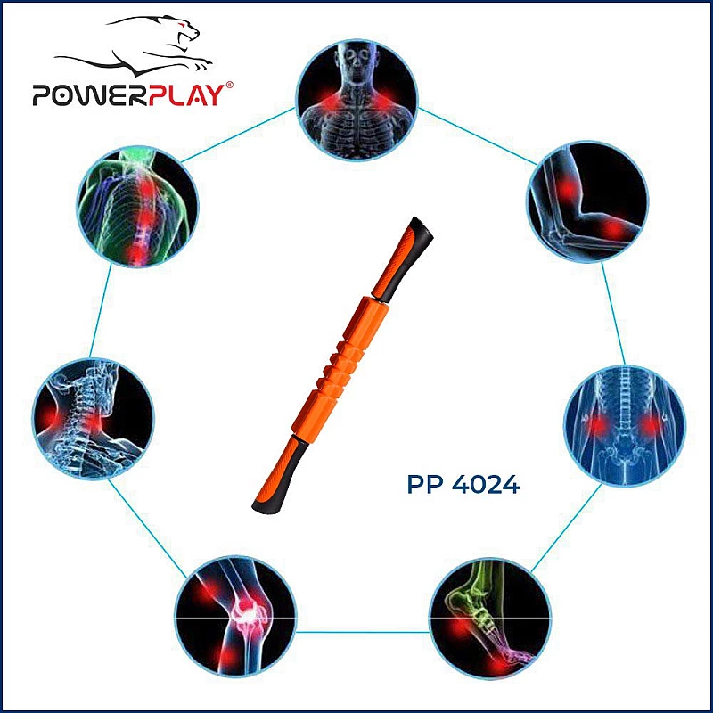 Масажер PowerPlay Massage Bar 4024 Оранжевий фото товару