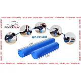 Ролик для йоги і пілатес PowerPlay 4021 90*15см. Синій фото товару