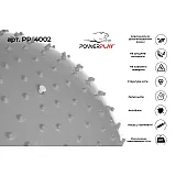 Мяч-масажер для фітнесу PowerPlay 4002 65см Салатовий + насос фото товару