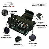 Гаки для тяги на запястья PowerPlay 7055 Чорні фото товару