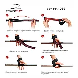 Лямки для тяги PowerPlay 7064 Чорно-Сині фото товара