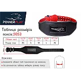 Пояс для важкої атлетики PowerPlay 5053 Чорно-Червоний L фото товара
