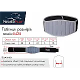 Пояс для важкої атлетики PowerPlay 5425 Сірий (Неопрен) S фото товара