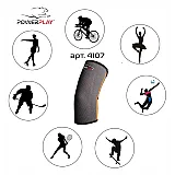 Налокітник спортивний PowerPlay 4107 (1шт) S\M фото товару