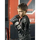 Рукавички для MMA PowerPlay 3075 Чорні-Білі L фото товару