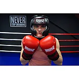 Боксерський шолом тренувальний PowerPlay 3065 Чорний S/M фото товару