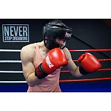 Боксерський шолом тренувальний PowerPlay 3065 Чорний L/XL фото товара