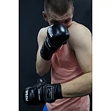 Рукавички для MMA PowerPlay 3026 Чорні M фото товару