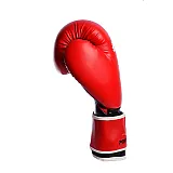 Боксерские перчатки PowerPlay 3021-1 Poland красно-черные 8 унций фото товара