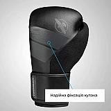Боксерські рукавиці Hayabusa S4 - Чорні 16oz (Original) фото товара