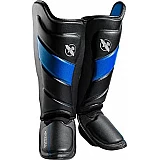 Захист гомілки і стопи Hayabusa T3 - Чорно-сині XL (Original) фото товару