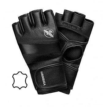 Рукавички для MMA Hayabusa T3  - Чорні M 4oz (Original)