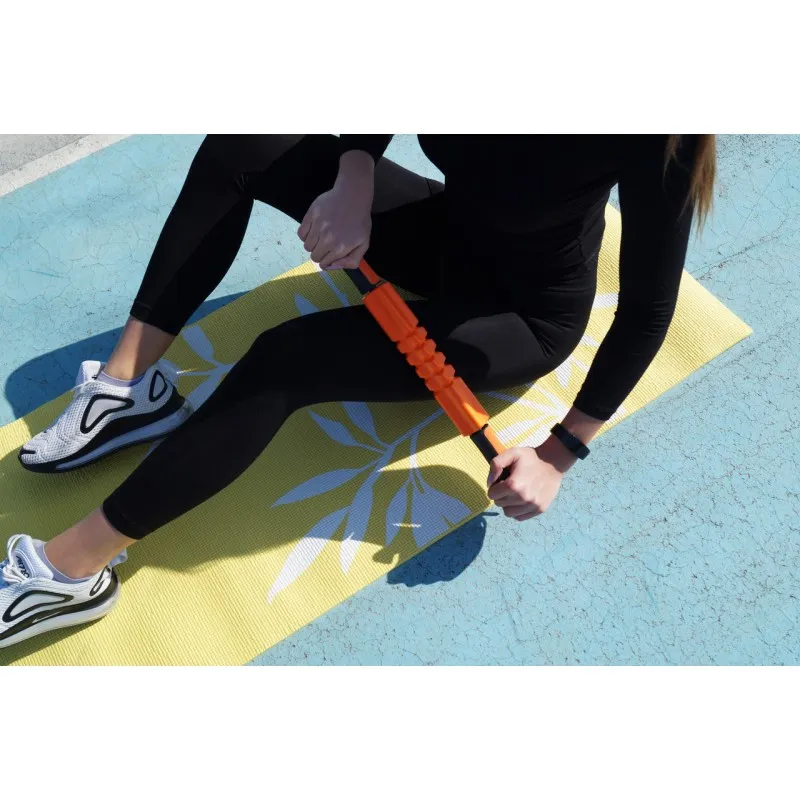 Килимок для фітнесу і йоги PowerPlay 4011 (173* 61*0.8) Жовтий фото товара