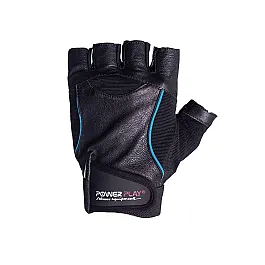 Рукавички для фітнесу PowerPlay 2128 Чорні S