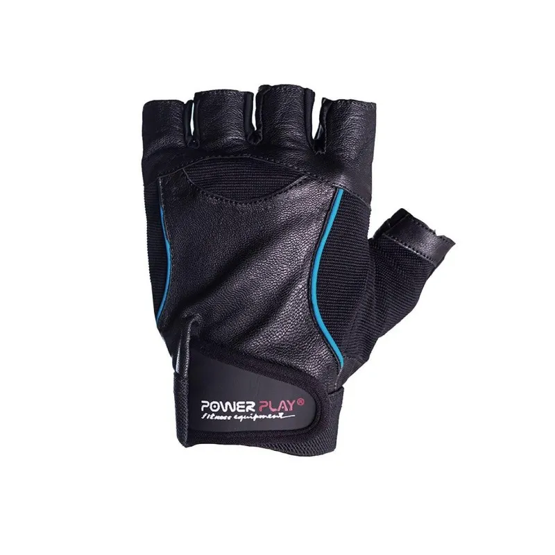 Рукавички для фітнесу PowerPlay 2128 Чорні L фото товару