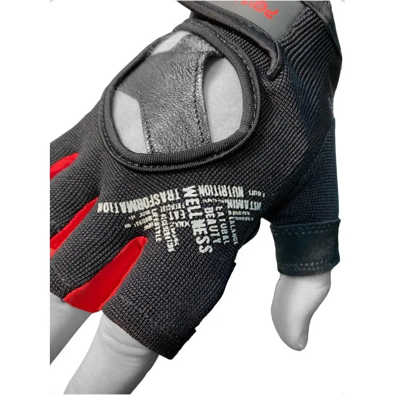 Рукавички для фітнесу PowerPlay 2222 Чорні L фото товару