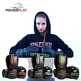 Боксерські рукавиці PowerPlay 3016 Чорно-Білий 16 унцій фото товару