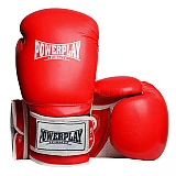 Боксерські рукавиці PowerPlay 3019 Червоні 8 унцій фото товару