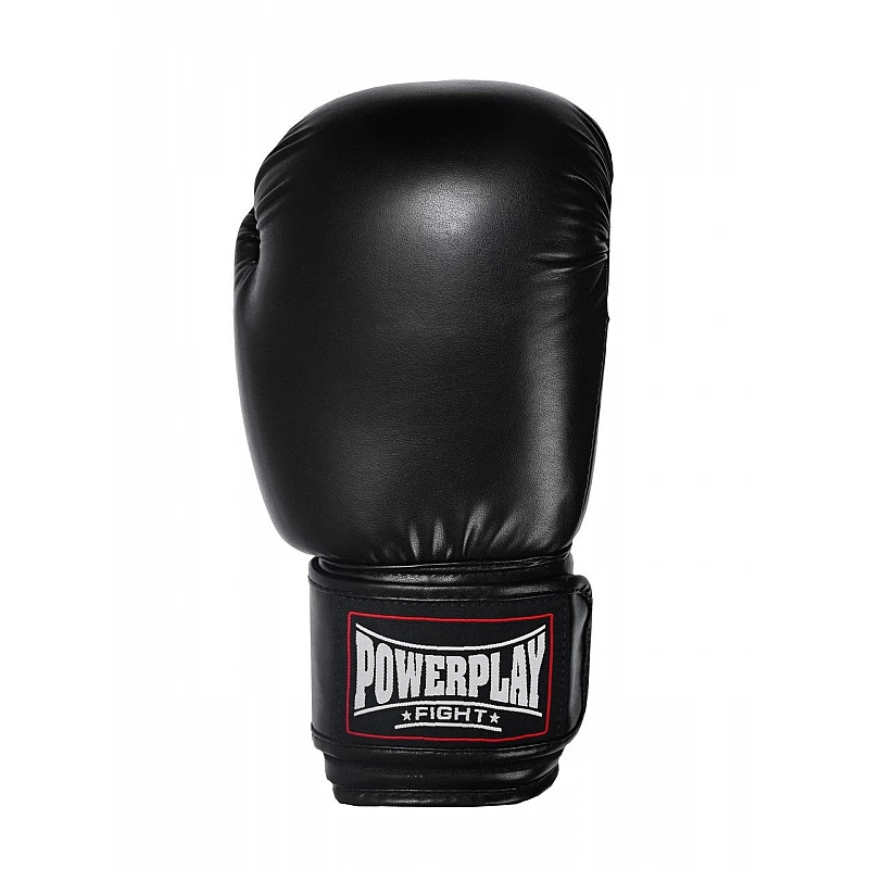 Боксерські рукавиці PowerPlay 3004 Чорні 10 унцій фото товару