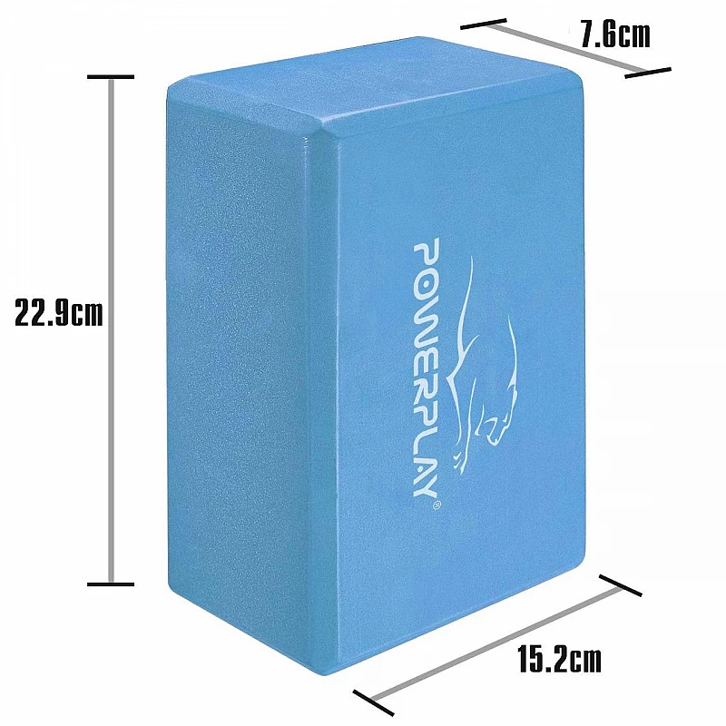 Блок для йоги PowerPlay 4006 Yoga Brick фото товару