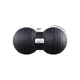 Набір масажних мячиків PowerPlay 4007 Чорні (3 шт) фото товару