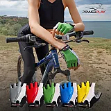 Велорукавички PowerPlay 5010 B Біло-блакитні XXL фото товару