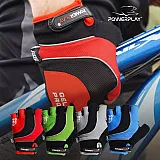 Велорукавички PowerPlay 5015 A Сірі M фото товару