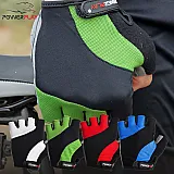 Велорукавички PowerPlay 5041 D Чорно-червоні M фото товара