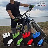 Велорукавички PowerPlay 5041 D Чорно-червоні M фото товара