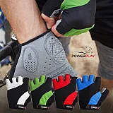 Велорукавички PowerPlay 5041 Чорно-білі XXL фото товару