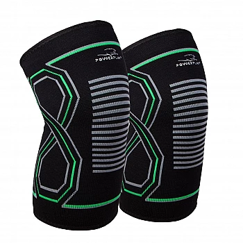 Наколінники спортивні PowerPlay 4099 Черні L/XL (пара)