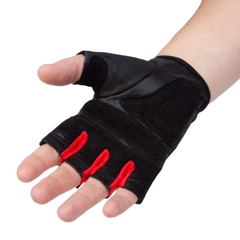 Рукавички для фітнесу PowerPlay 2222 Чорні L фото товару