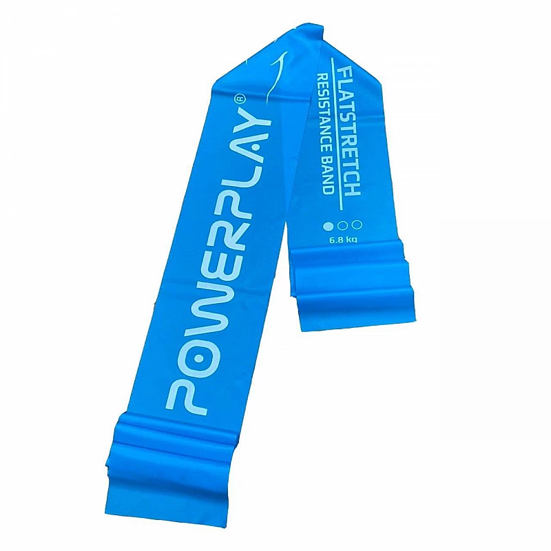 Лєнта еспандер PowerPlay 4112 Light Синя (200*15*0.4мм, 6.8кг) фото товару