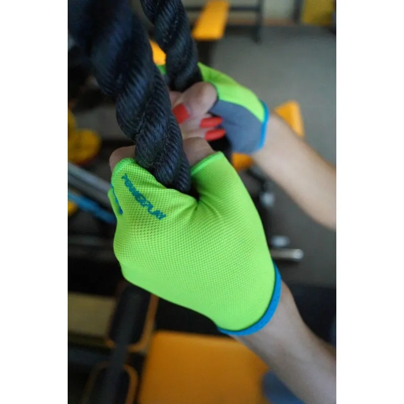 Рукавички для фітнесу PowerPlay 418 С жіночі Зелені M фото товару