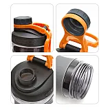 Шейкер Casno 800 мл KXN-1202 Сірий фото товару