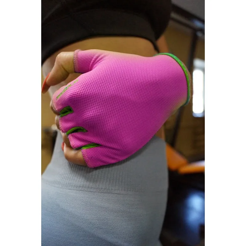 Рукавички для фітнесу PowerPlay 418 жіночі Розові XS фото товару