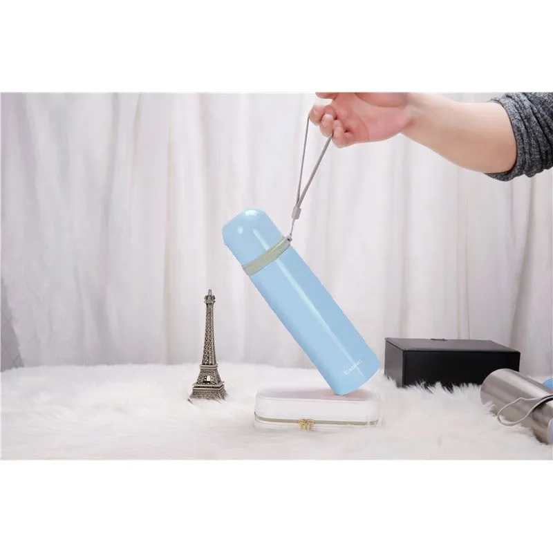 Термос CASNO 500 мл KXN-6002 Блакитний фото товару